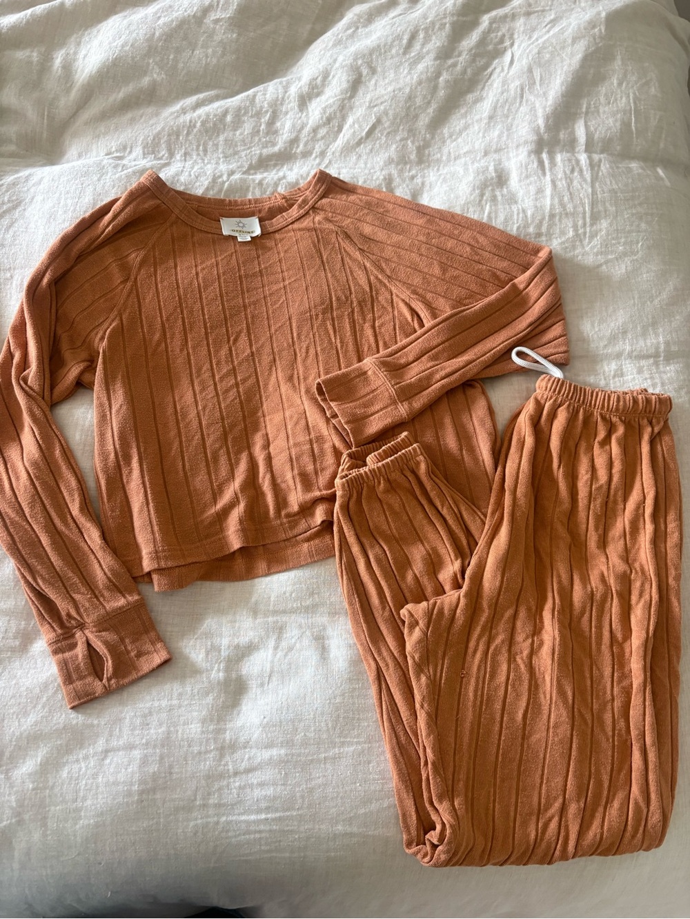 Aerie offline Ribbed Two-Piece Lounge Set